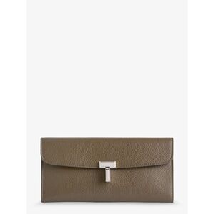 Toteme Women T-Lock Leather Wallet